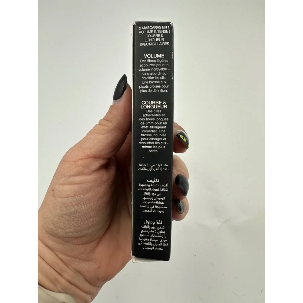 HUDA BEAUTY Legit Lashes Mascara Very Vanta Extreme Black‎ 2-in-1 Volume & Curl